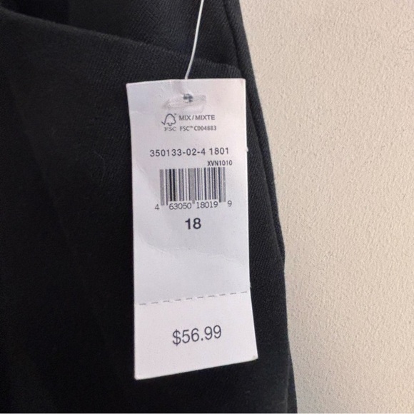 GAP Sz 18 Skinny Ankle Mid-Rise Stretchy Sleek Minimalist NEW WITH TAG - Picture 4 of 12